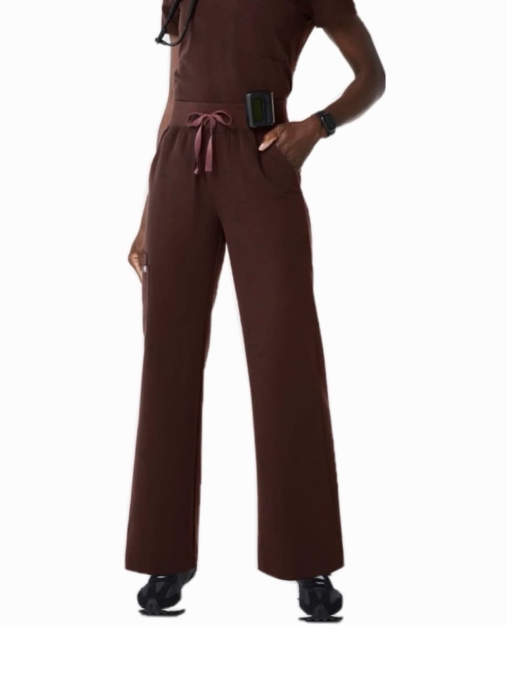 NWT Figs Isabel wide leg - Espresso size small